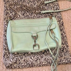 Rebecca Minkoff mint/blue crossbody